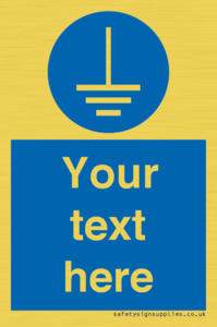 Custom Connect to Earth Sign